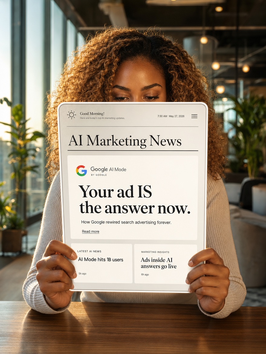 Google Just Put Your Ad Inside the AI Answer. Here Is What Changes Now.
