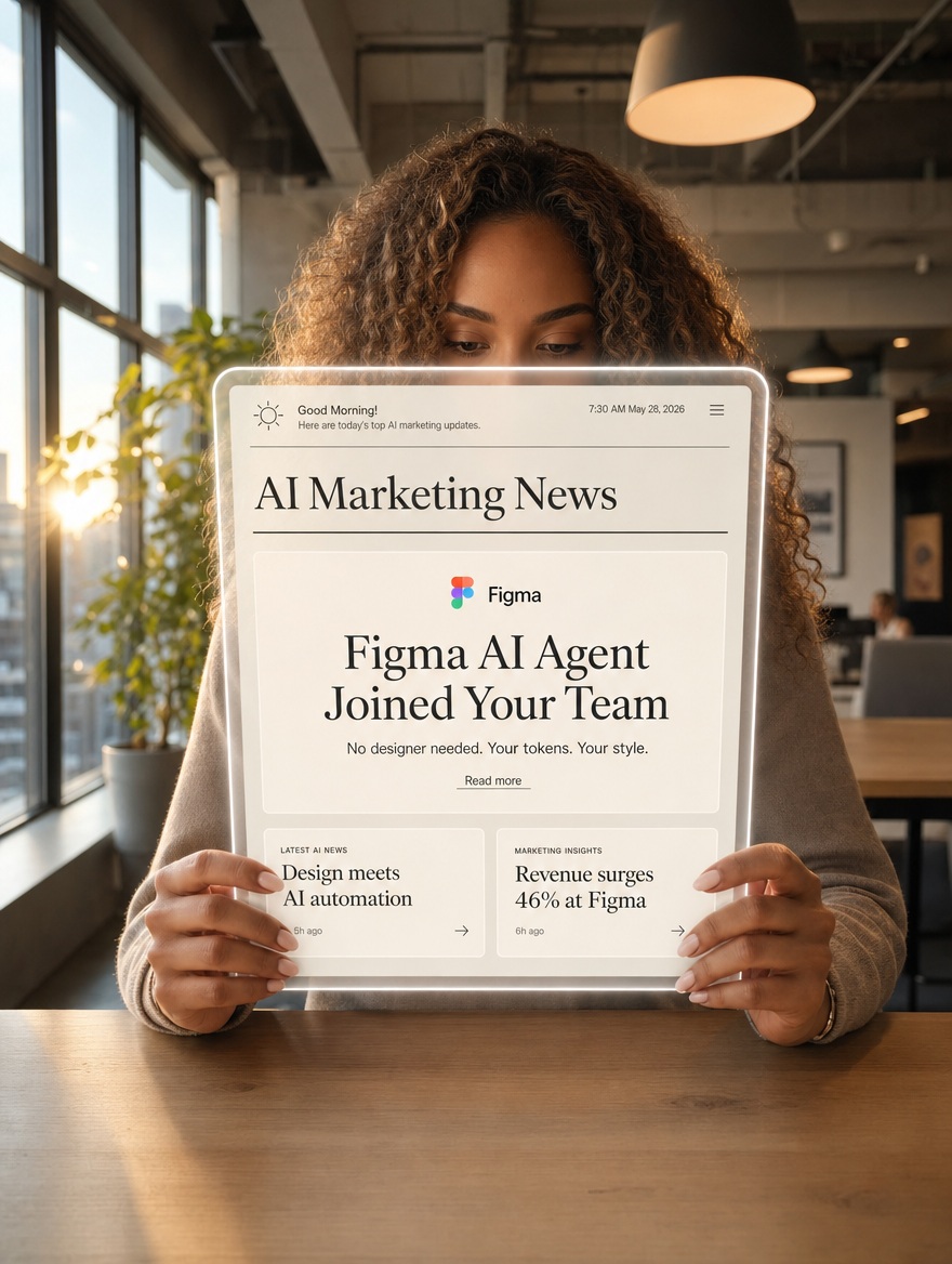 Figma Just Shipped an AI Agent That Edits Your Brand. Your Design Bottleneck Is Now Optional.